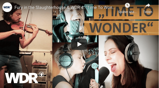 WDR 4, FURY IN THE SLAUGHTERHOUSE und Freunde haben den Song „Time to Wonder“ neu produziert